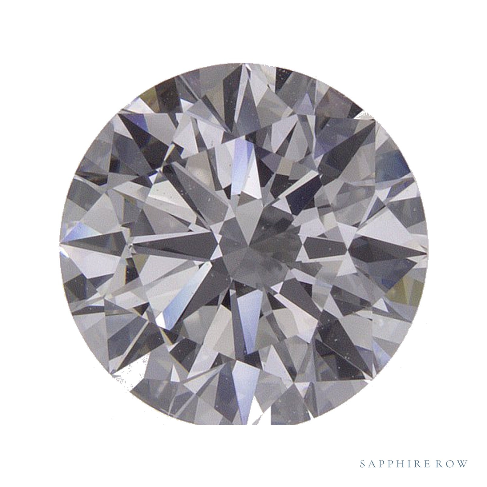 2.00 ct natural diamond, round cut | Sapphire Row