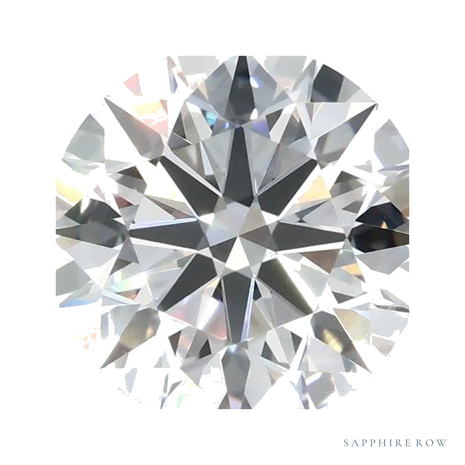 1.99 ct Round Lab-Grown Diamond – D VVS2 — Sapphire Row · cut · cut2 · cut3 · cut4
