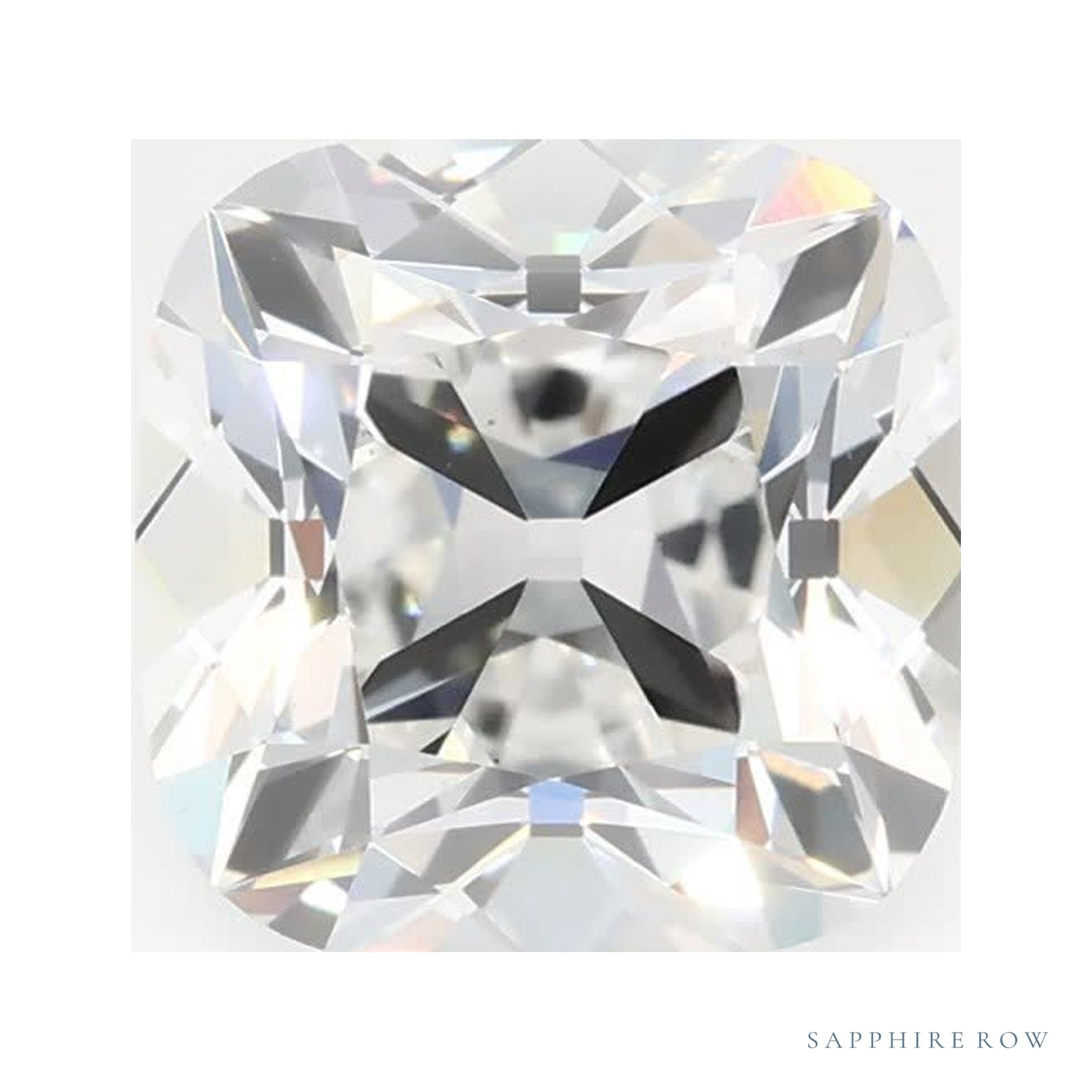 1.99 ct lab-grown diamond, cushion cut | Sapphire Row · cut4