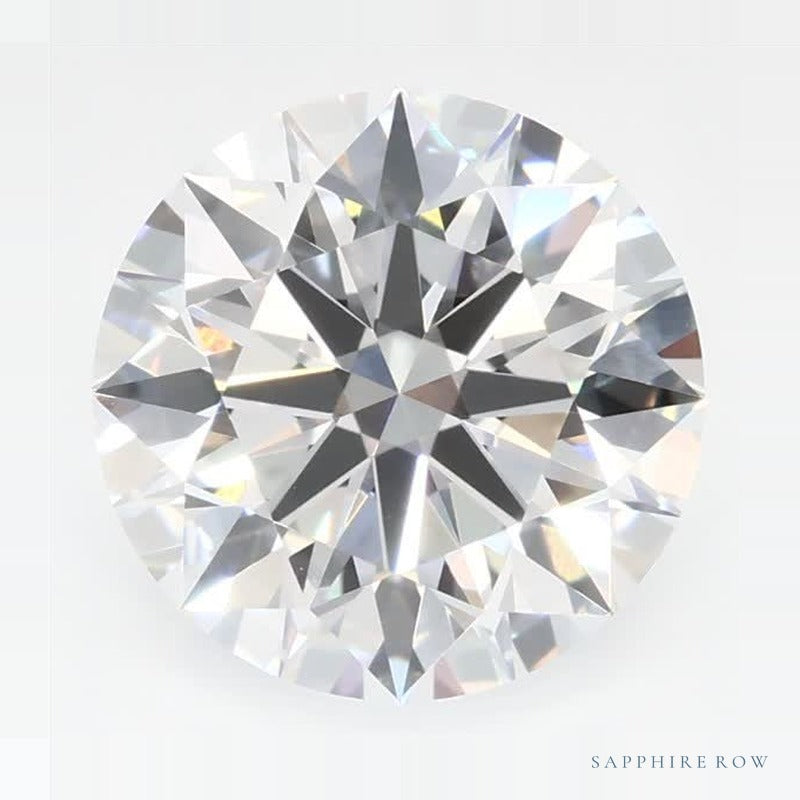 1.95 ct lab-grown diamond, round cut | Sapphire Row · cut7