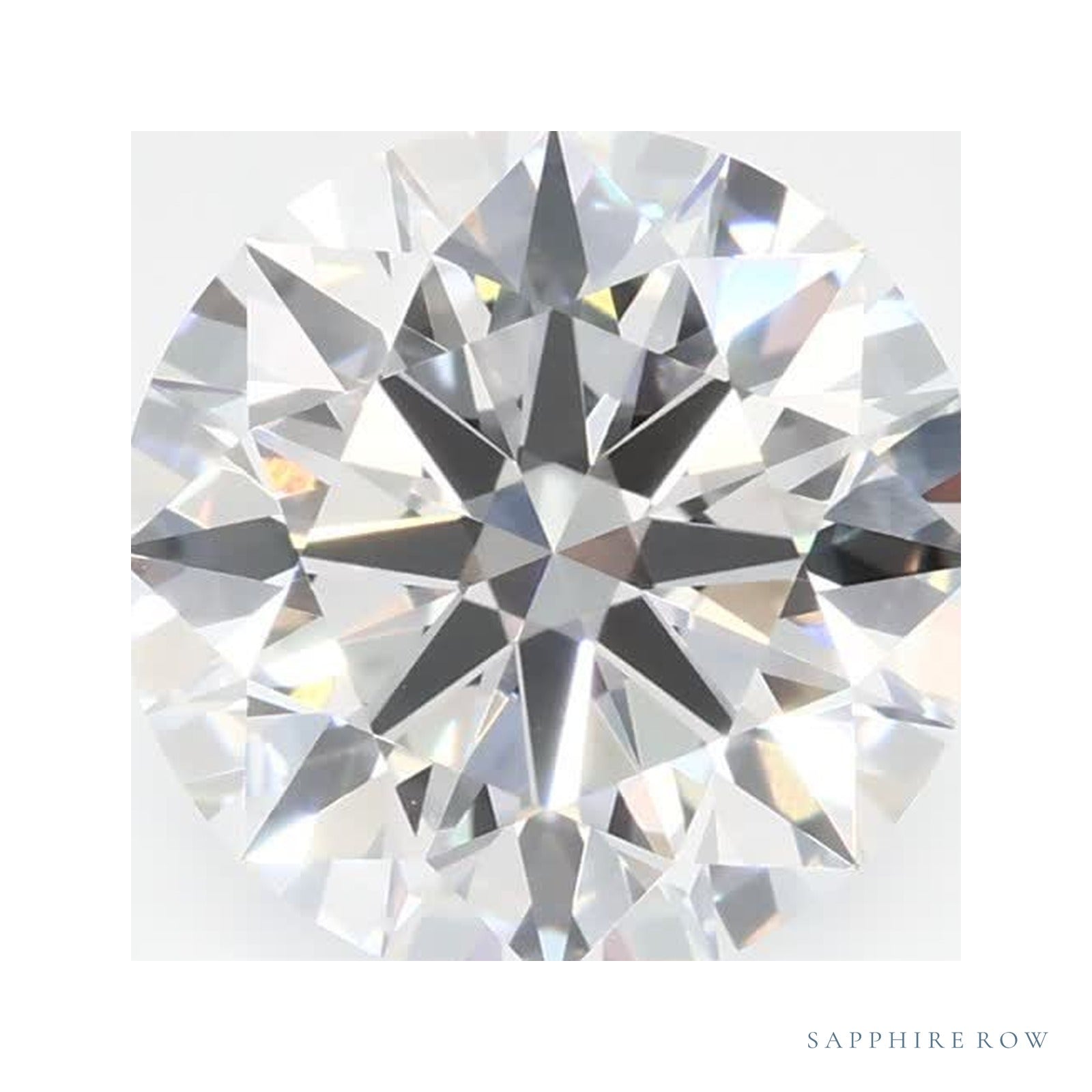 1.95 ct Round Lab-Grown Diamond – E VVS2 — Sapphire Row · cut · cut2 · cut3 · cut4