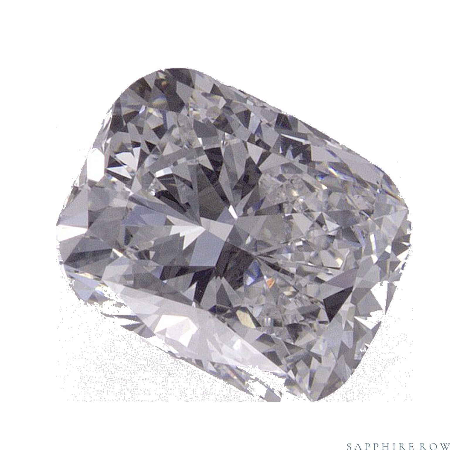 1.93 ct Elongated Cushion Lab-Grown Diamond – D VS1 — Sapphire Row · cut · cut2 · cut3 · cut4