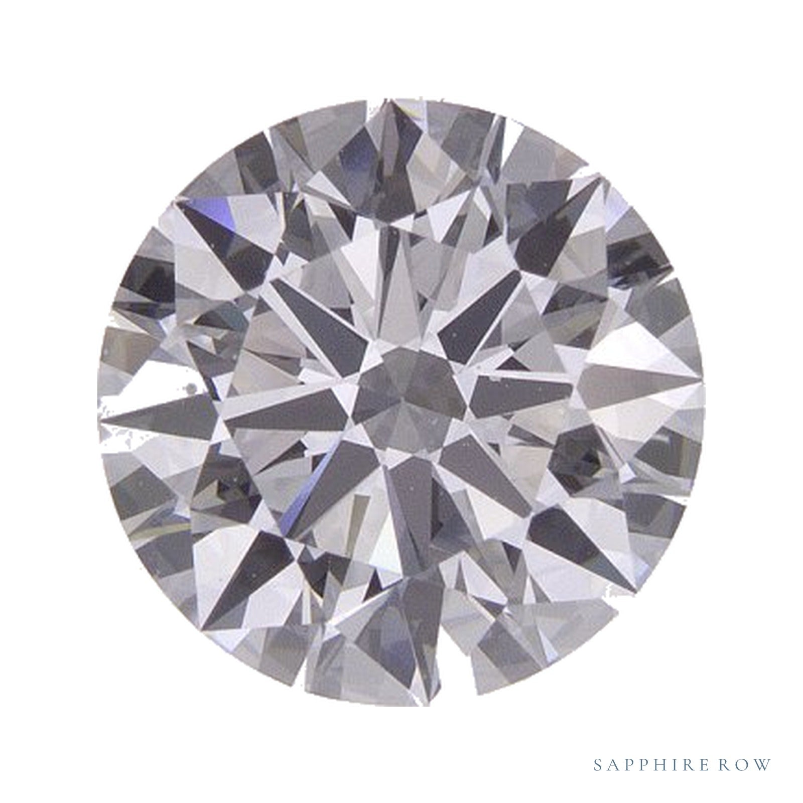 1.93 ct lab-grown diamond, round cut | Sapphire Row · cut4