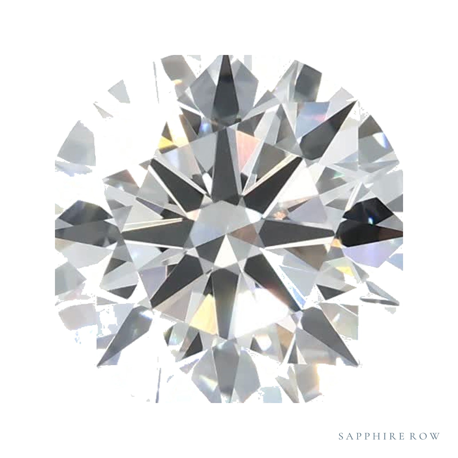 1.92 ct Round Lab-Grown Diamond – D VVS2 — Sapphire Row · cut · cut2 · cut3 · cut4