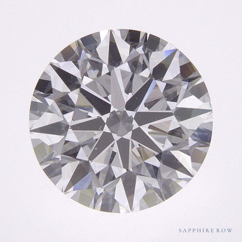 1.92 ct lab-grown diamond, round cut | Sapphire Row · cut7