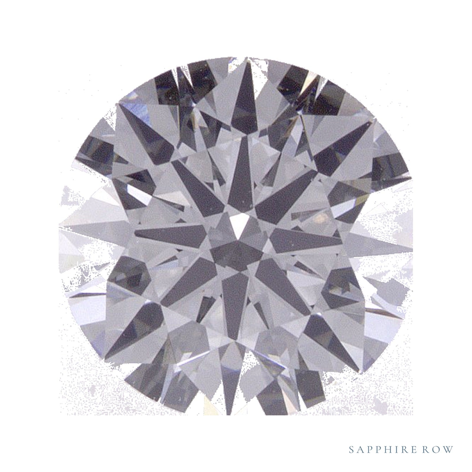 1.92 ct lab-grown diamond, round cut | Sapphire Row · cut4