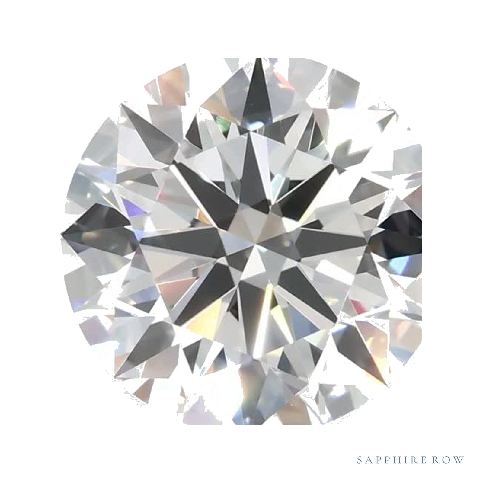 1.92 ct lab-grown diamond, round cut | Sapphire Row · cut4
