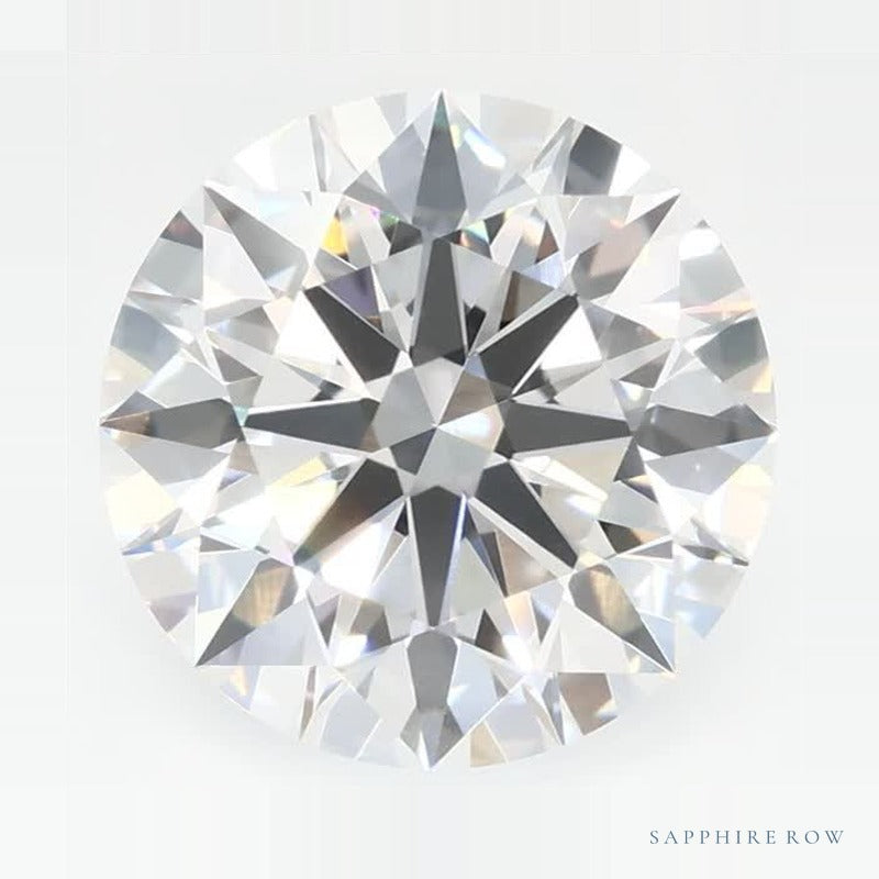 1.91 ct lab-grown diamond, round cut | Sapphire Row · cut7