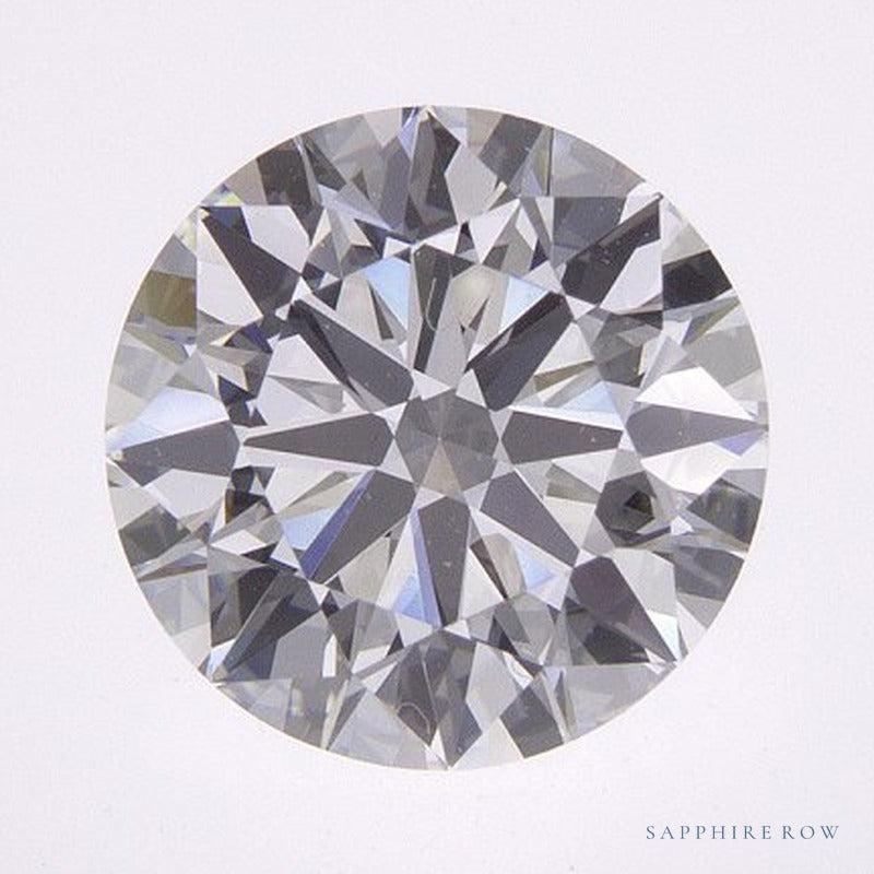 1.91 ct lab-grown diamond, round cut | Sapphire Row · cut7