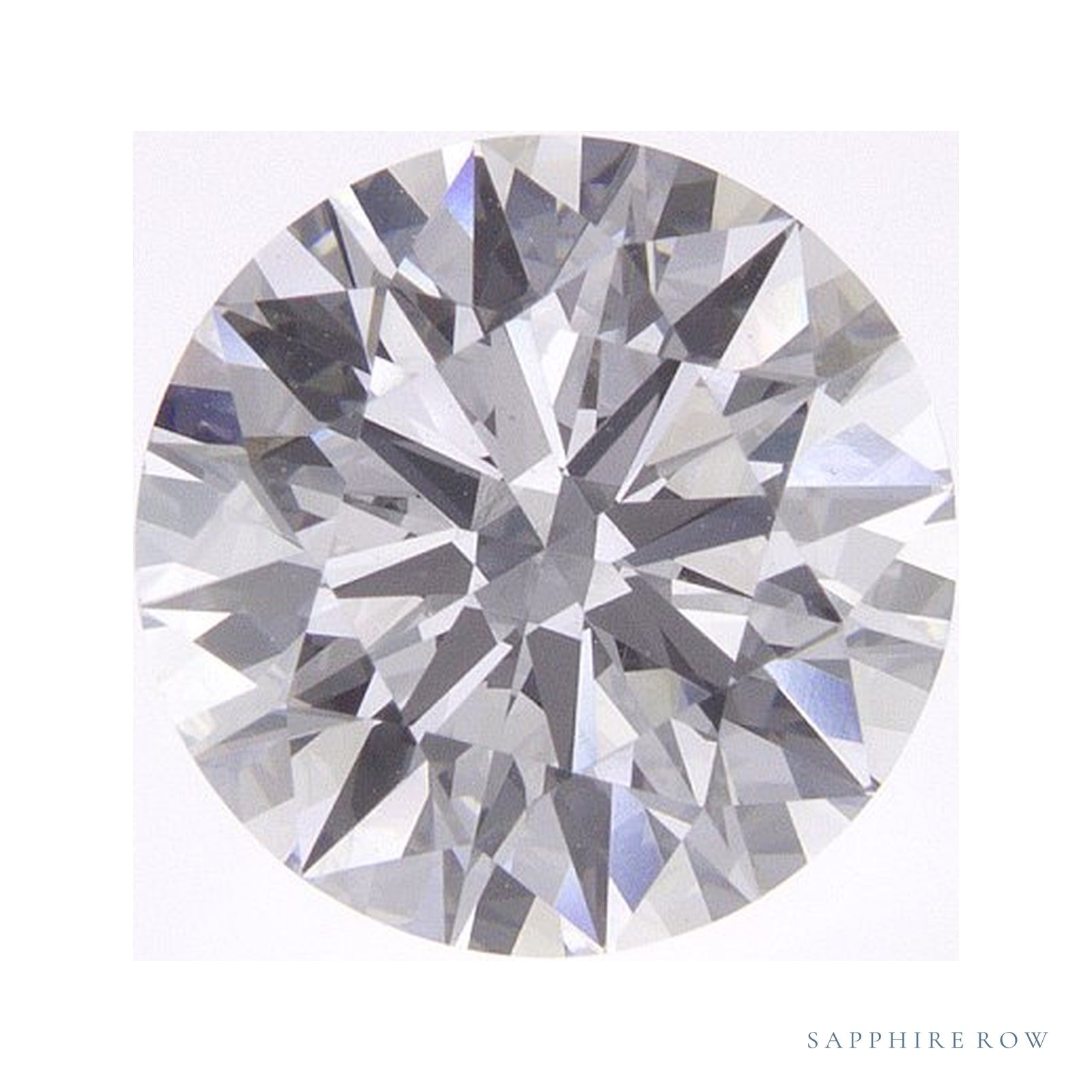 1.91 ct lab-grown diamond, round cut | Sapphire Row · cut4