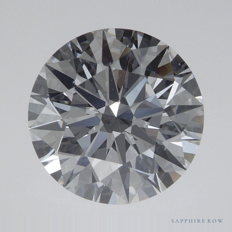1.91 ct lab-grown diamond, round cut | Sapphire Row · cut7