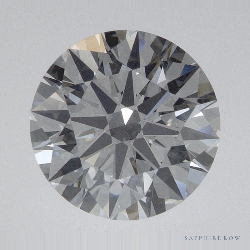 1.91 ct lab-grown diamond, round cut | Sapphire Row · cut6