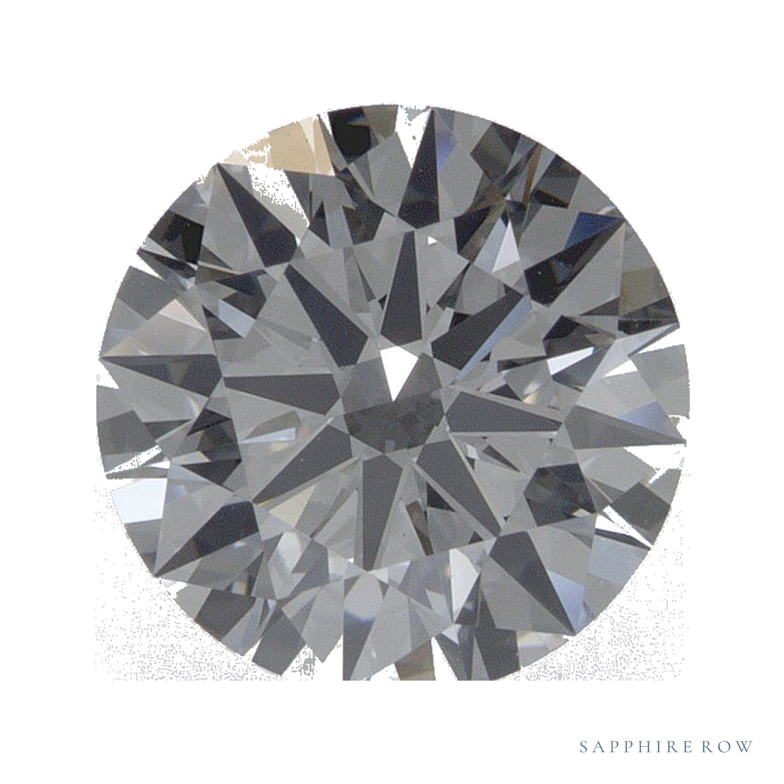 1.91 ct Round Lab-Grown Diamond – D VS1 — Sapphire Row · cut · cut3 · cut4