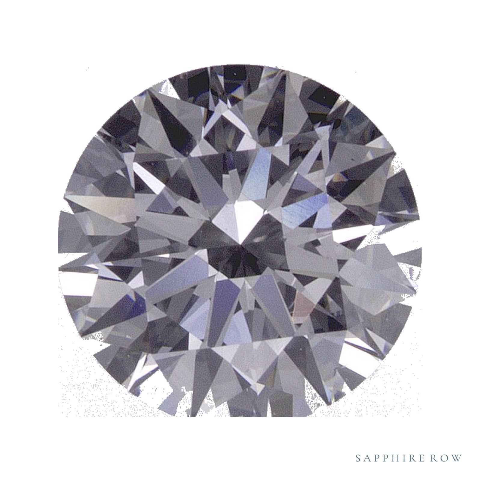 1.91 ct Round Lab-Grown Diamond – D VS1 — Sapphire Row · cut · cut2 · cut4