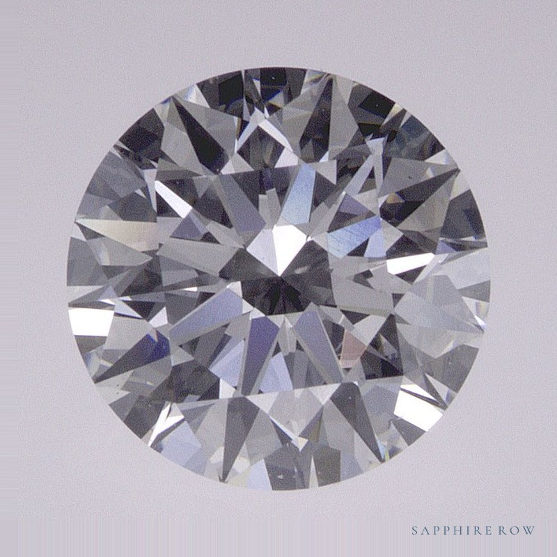 1.91 ct lab-grown diamond, round cut | Sapphire Row · cut6