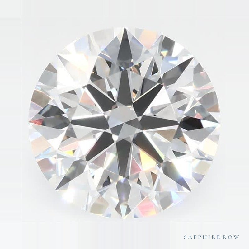 1.90 ct lab-grown diamond, round cut | Sapphire Row · cut6
