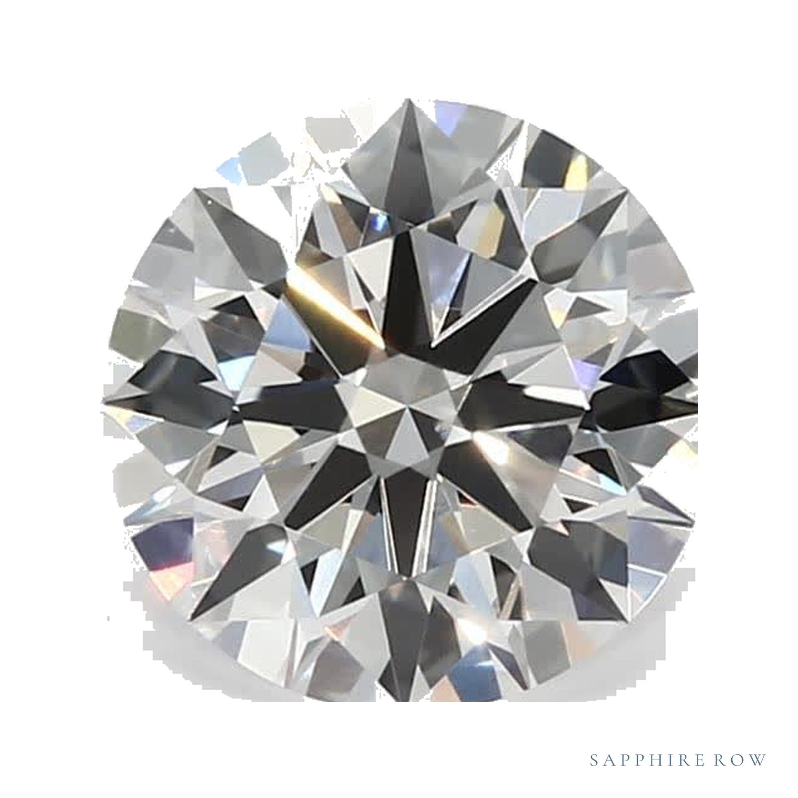 1.90 ct Round Lab-Grown Diamond – D VVS2 — Sapphire Row · cut · cut3 · cut4