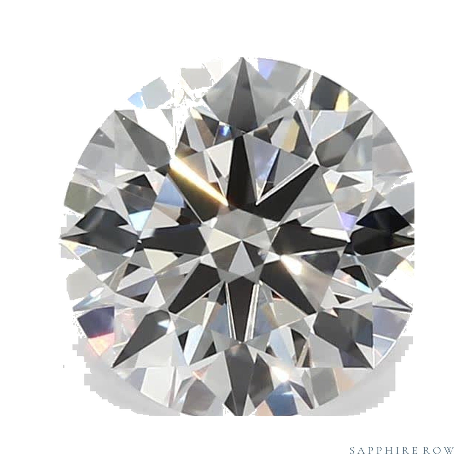 1.90 ct Round Lab-Grown Diamond – D VVS2 — Sapphire Row · cut · cut3 · cut4