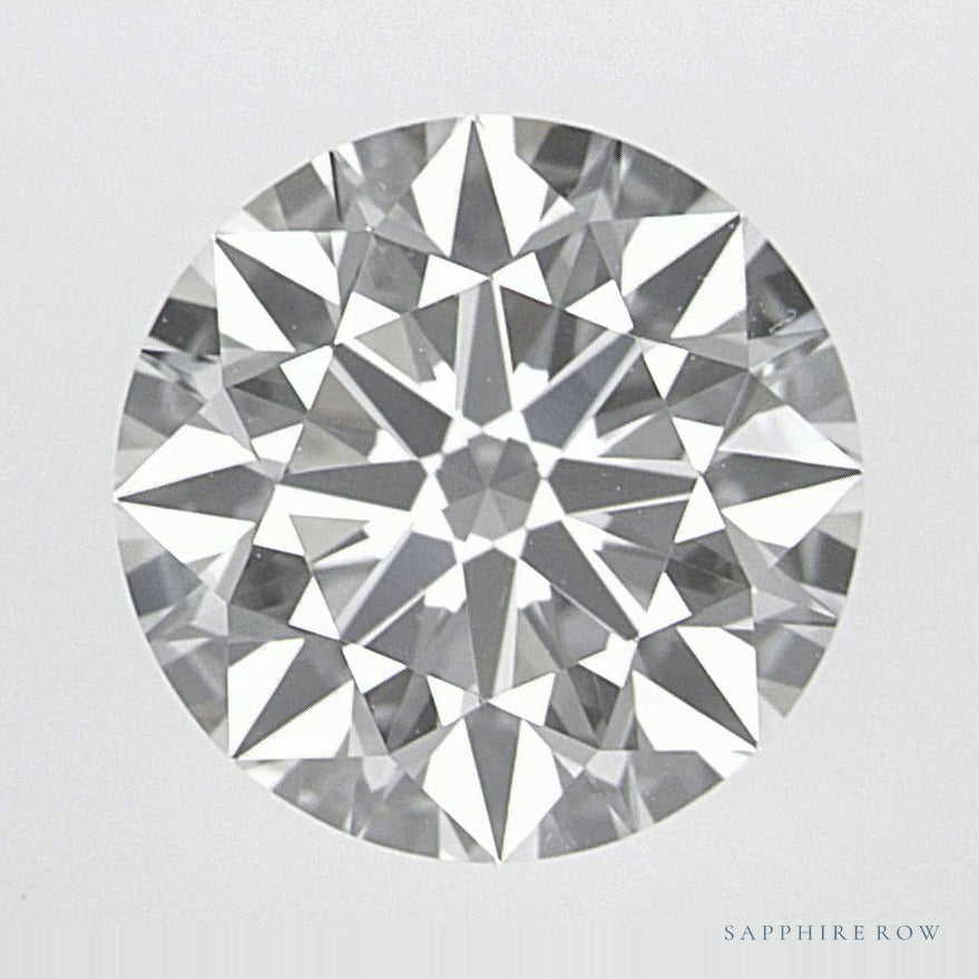 1.90 ct lab-grown diamond, round cut | Sapphire Row · cut7