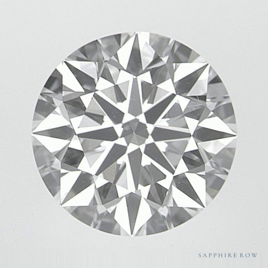 1.90 ct lab-grown diamond, round cut | Sapphire Row · cut7
