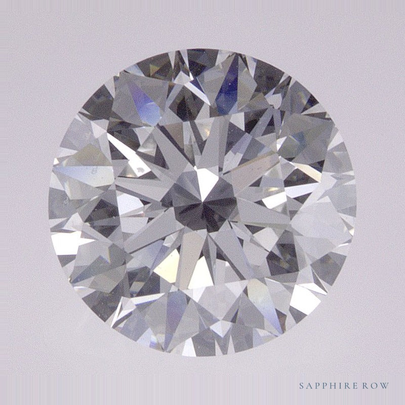 1.90 ct lab-grown diamond, round cut | Sapphire Row · cut7