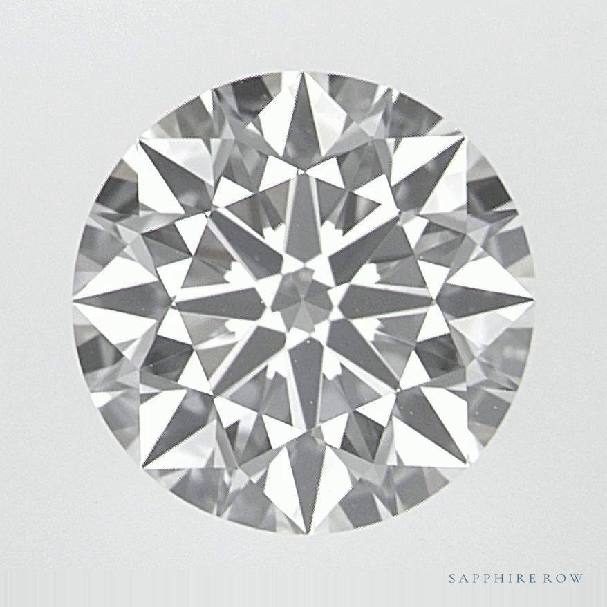 1.90 ct lab-grown diamond, round cut | Sapphire Row · cut7