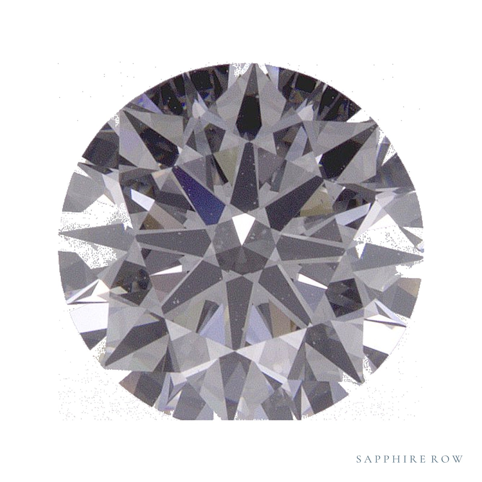 1.90 ct Round Lab-Grown Diamond – D VS1 — Sapphire Row · cut · cut3 · cut4