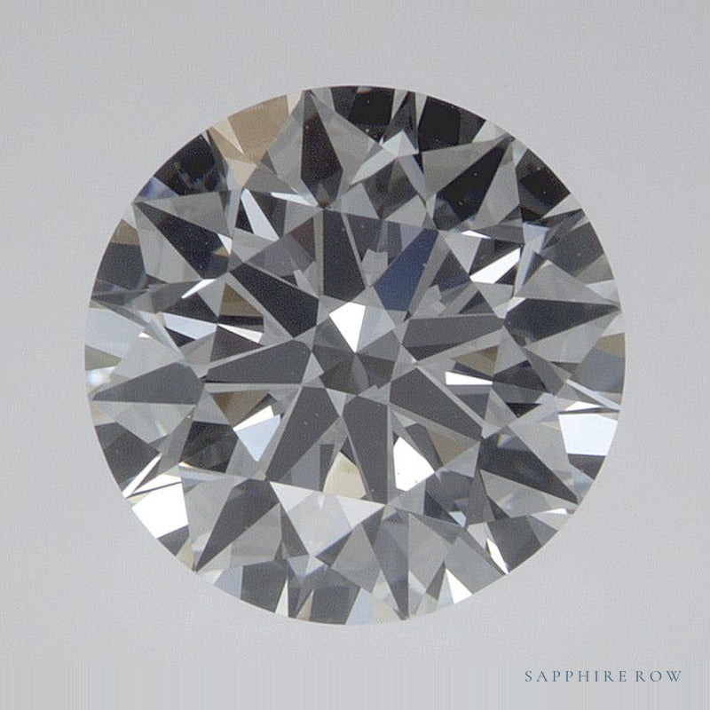 1.90 ct lab-grown diamond, round cut | Sapphire Row · cut7