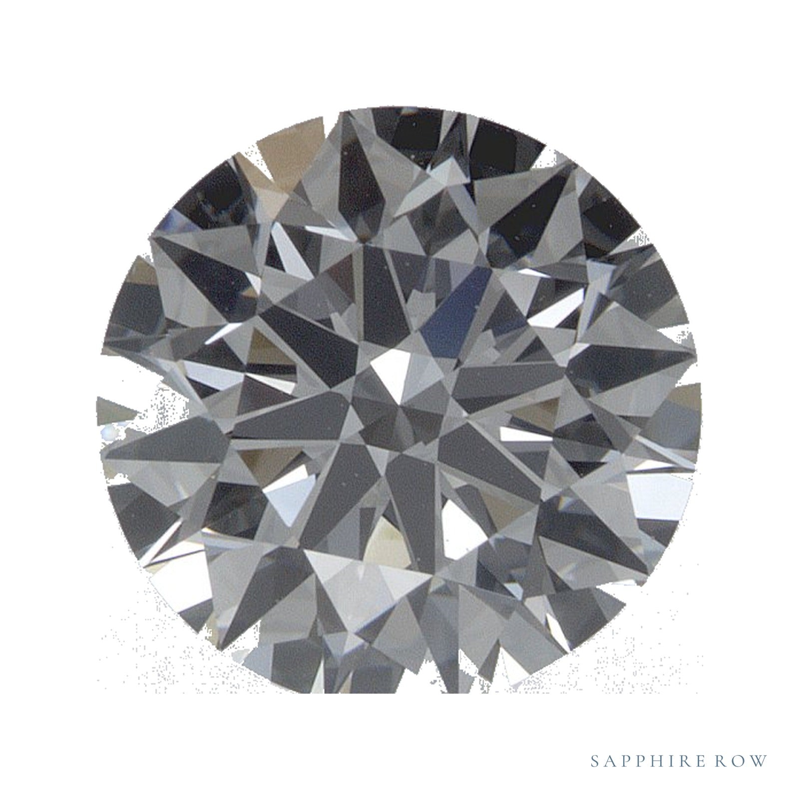 1.90 ct lab-grown diamond, round cut | Sapphire Row · cut4