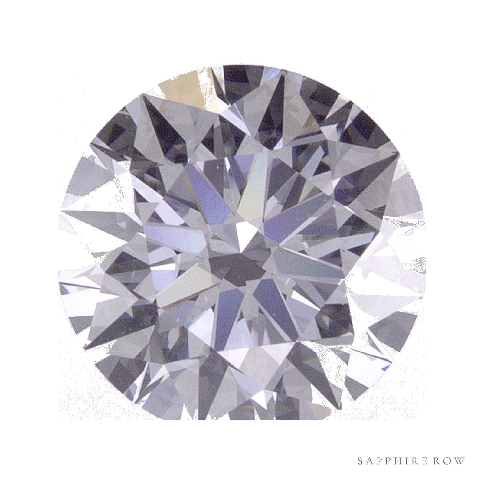 1.90 ct Round Lab-Grown Diamond – D VS1 — Sapphire Row · cut · cut3 · cut4