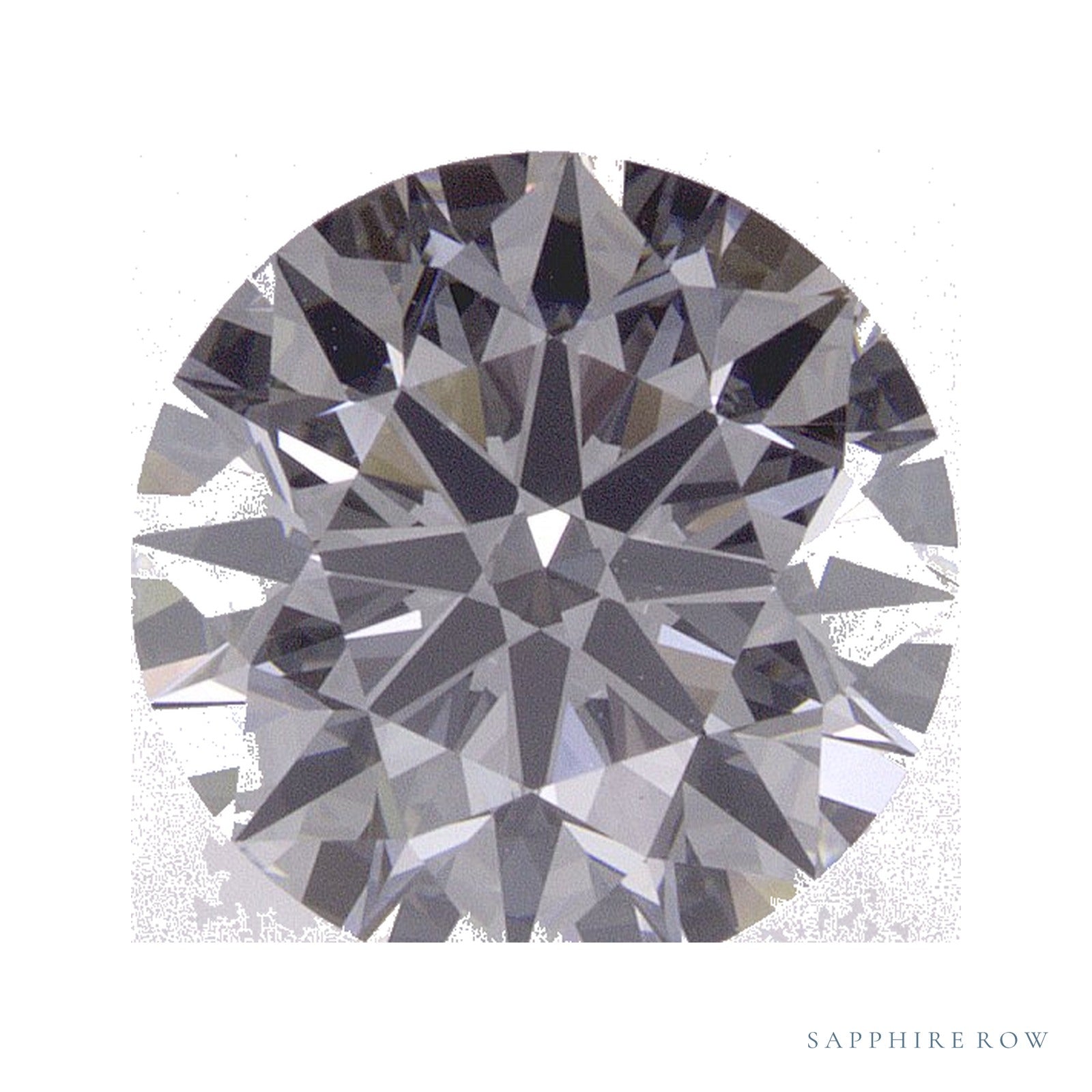 1.90 ct Round Lab-Grown Diamond – D VS1 — Sapphire Row · cut · cut3 · cut4