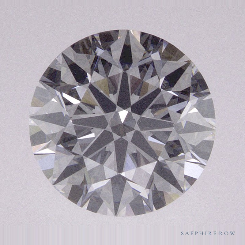 1.90 ct lab-grown diamond, round cut | Sapphire Row · cut7