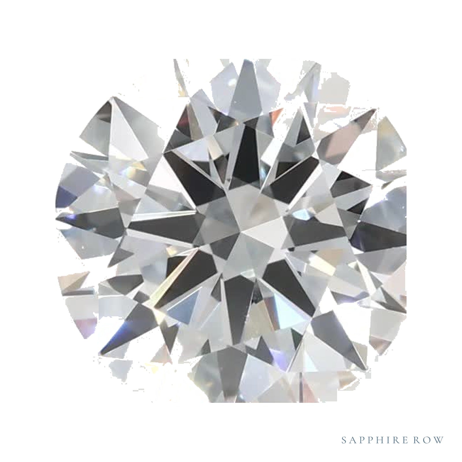 1.90 ct Round Lab-Grown Diamond – E VVS2 — Sapphire Row · cut · cut3 · cut4