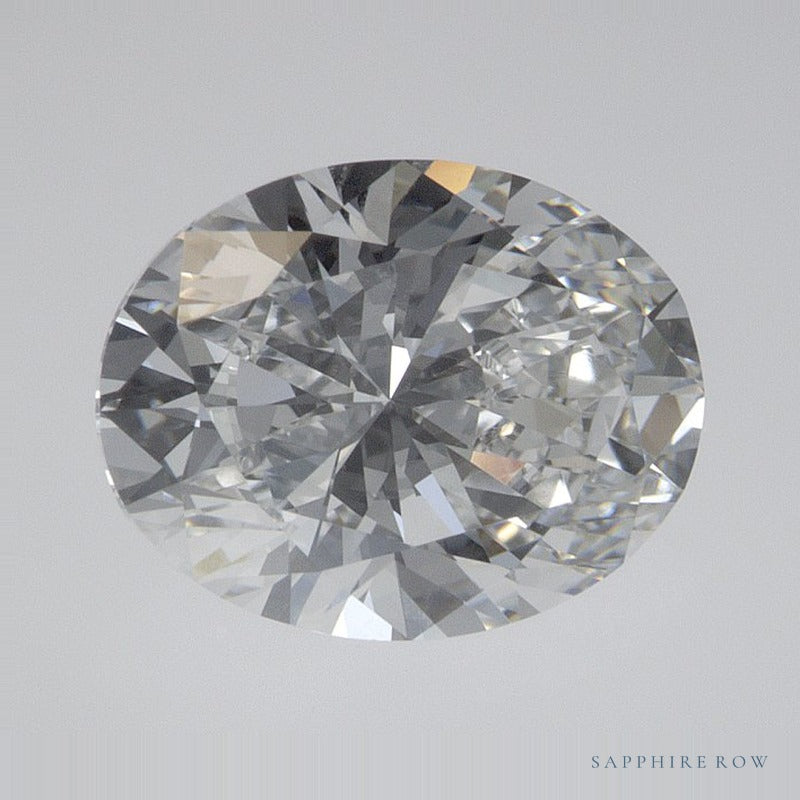 1.89 ct lab-grown diamond, oval cut | Sapphire Row · cut7