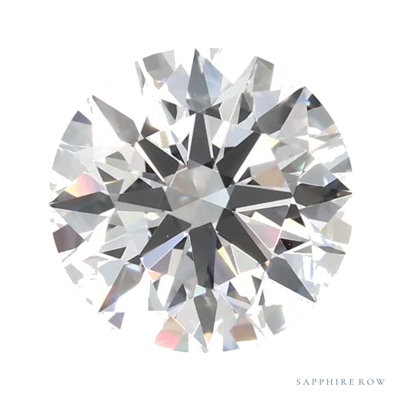 1.89 ct Round Lab-Grown Diamond – E VS1 — Sapphire Row · cut · cut3 · cut4
