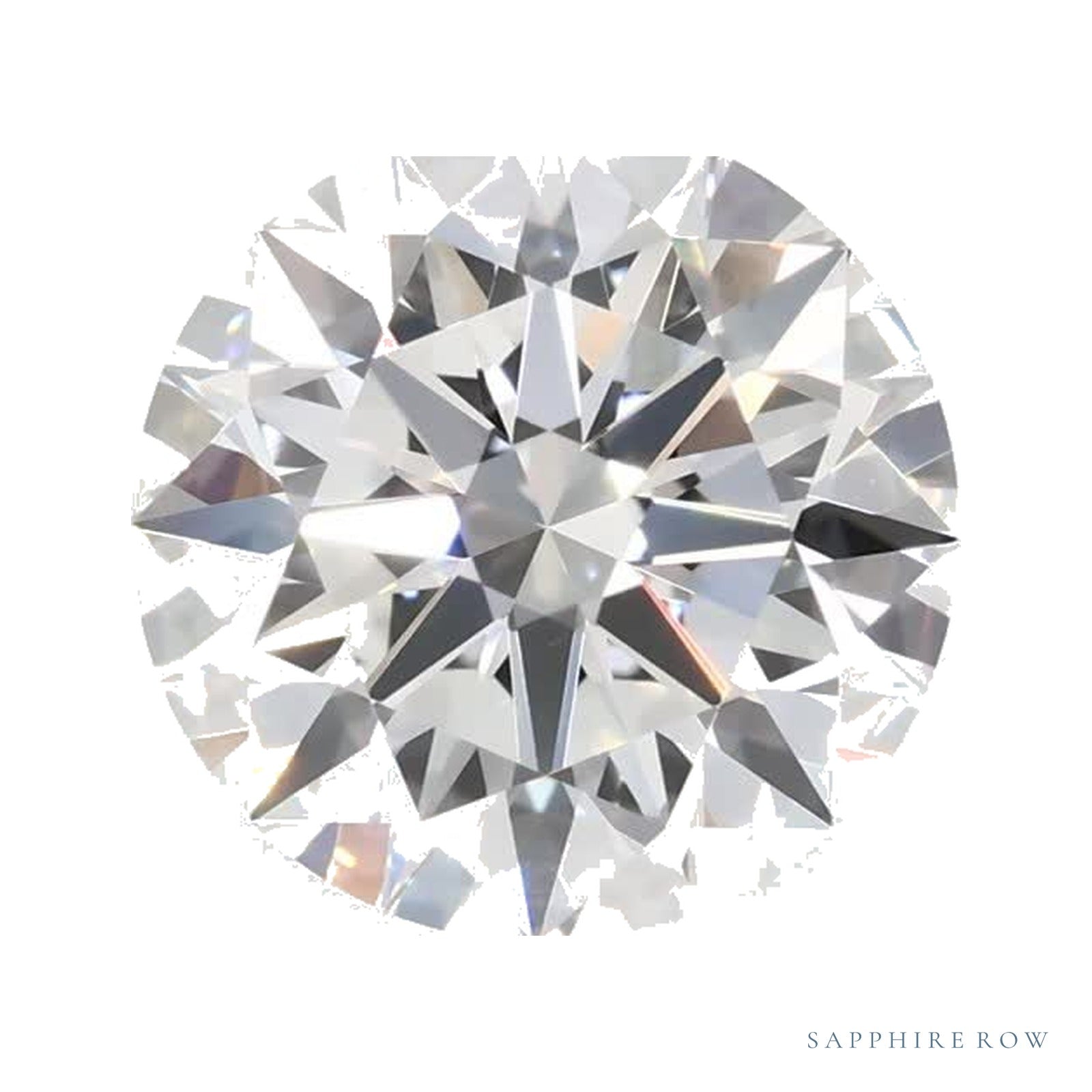 1.89 ct lab-grown diamond, round cut | Sapphire Row · cut4