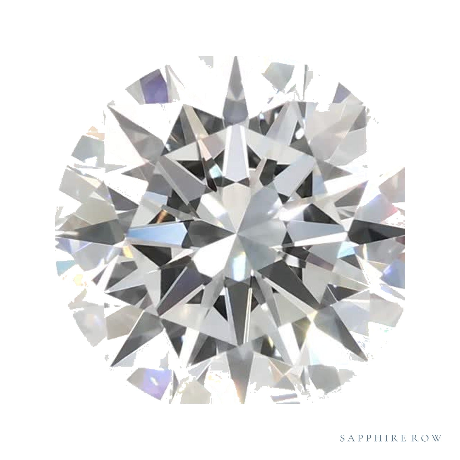1.88 ct lab-grown diamond, round cut | Sapphire Row · cut4