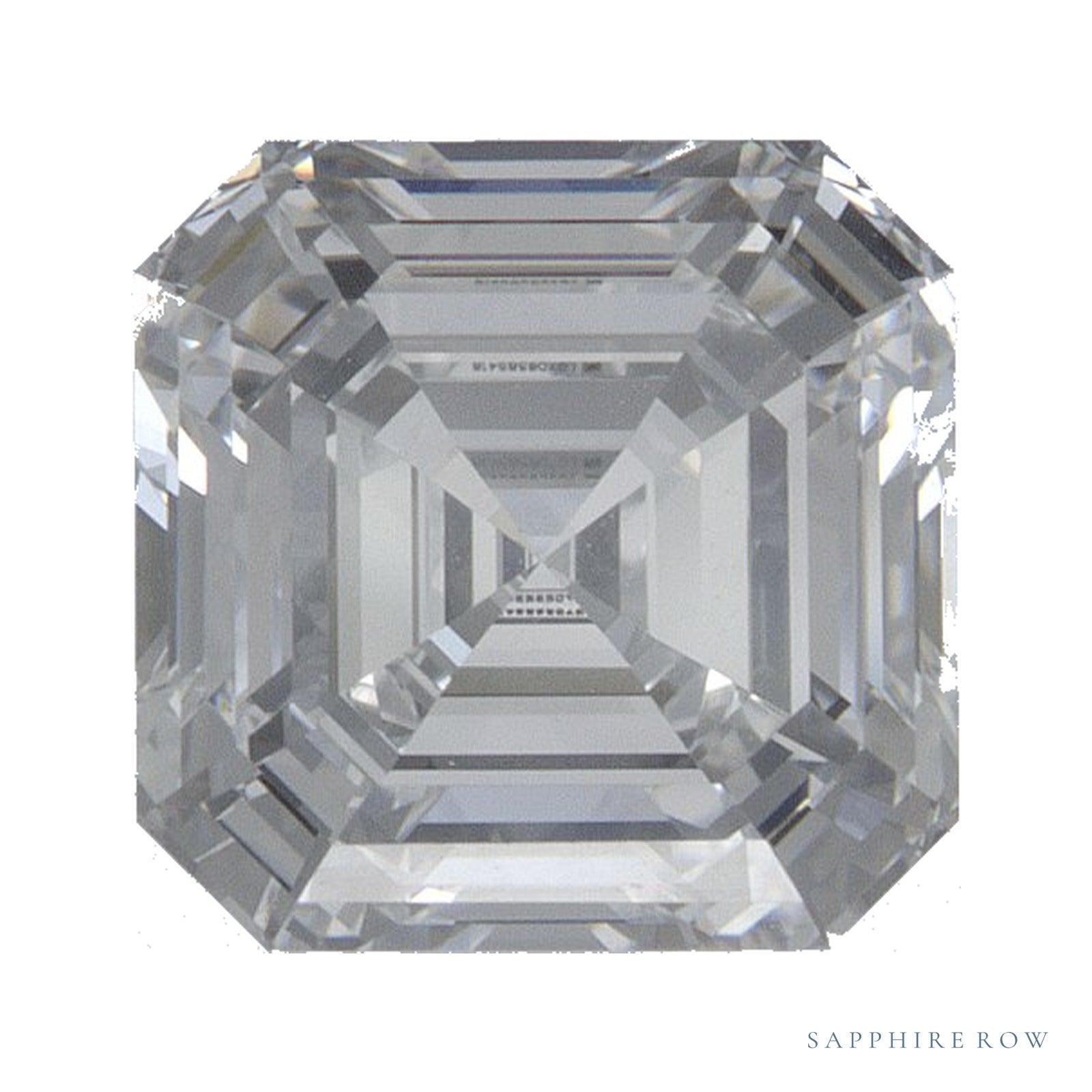 1.88 ct Asscher Lab-Grown Diamond – D VVS2 — Sapphire Row · cut · cut3 · cut4