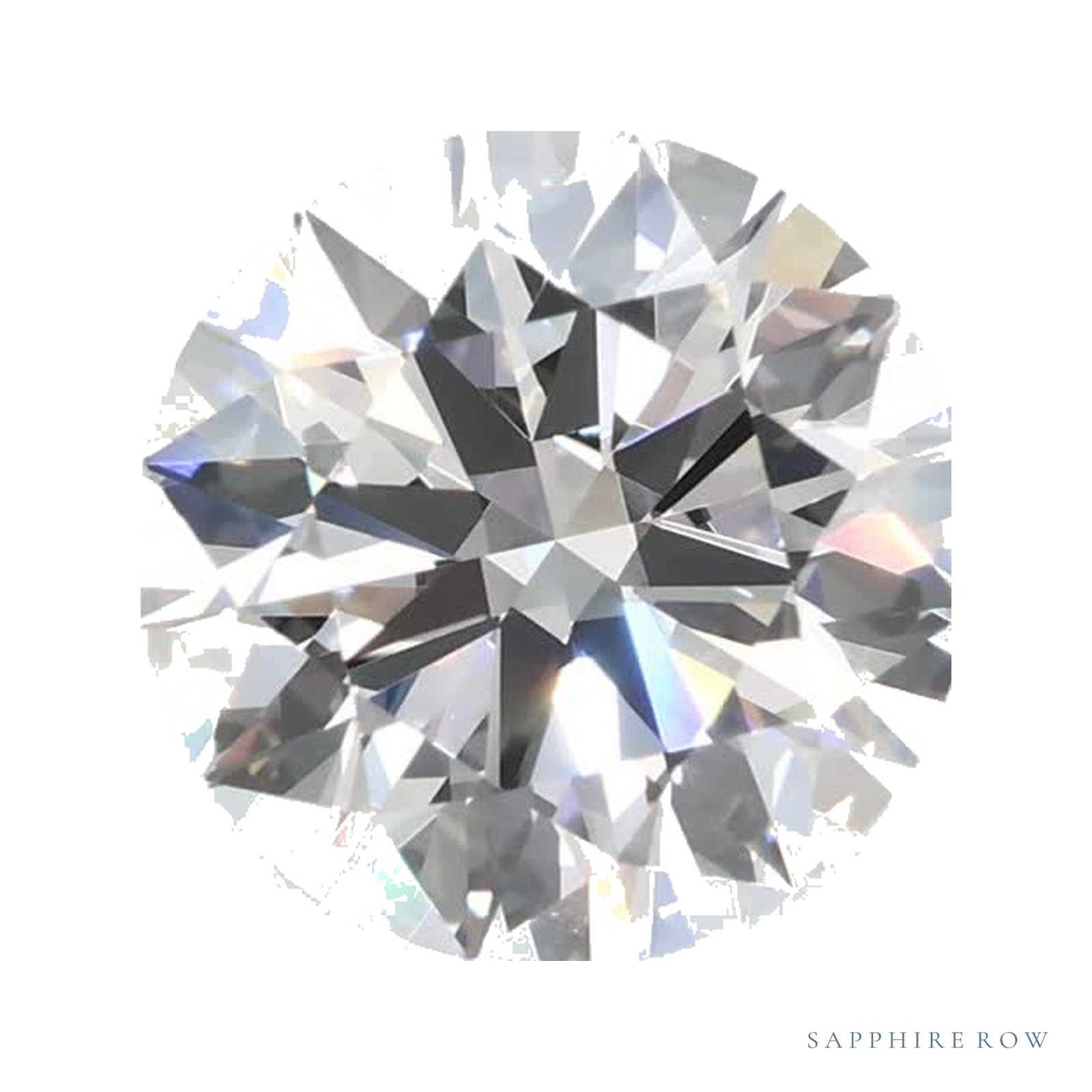 1.88 ct Round Lab-Grown Diamond – E VS1 — Sapphire Row · cut · cut3 · cut4