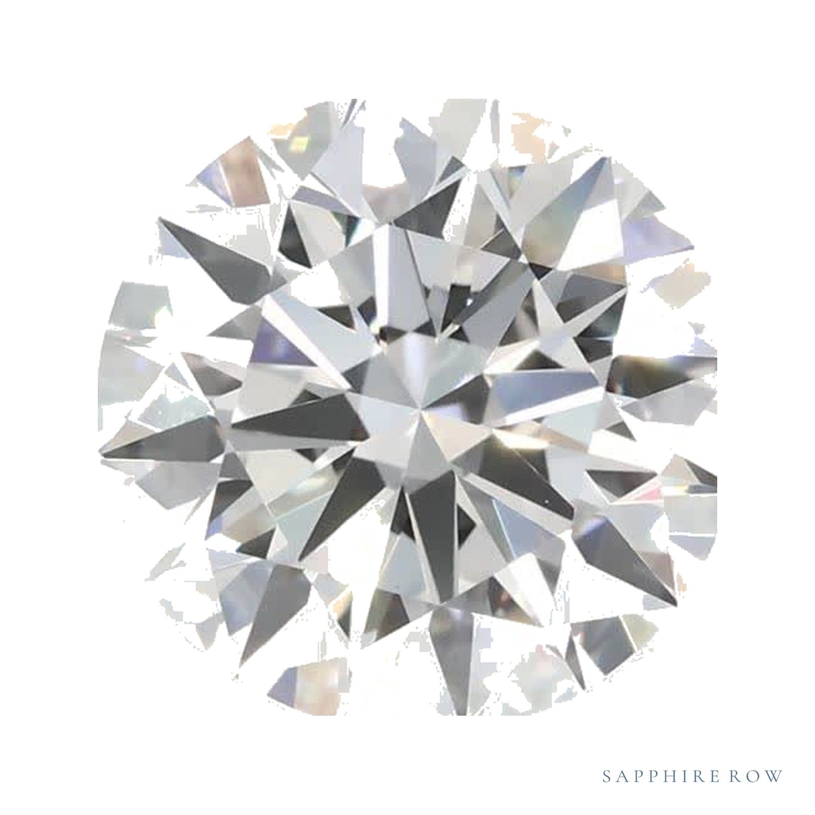 1.88 ct lab-grown diamond, round cut | Sapphire Row · cut4