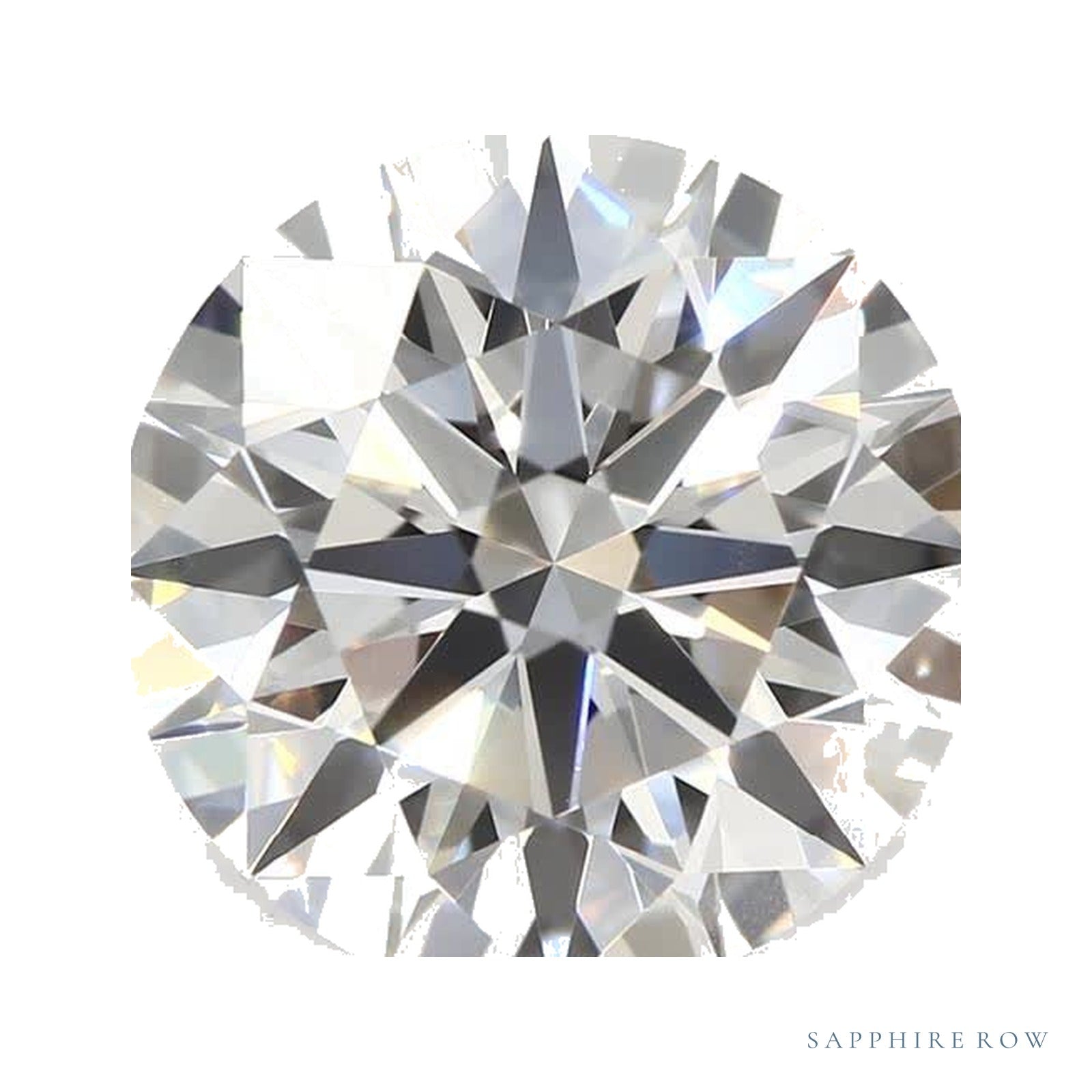 1.87 ct lab-grown diamond, round cut | Sapphire Row · cut4