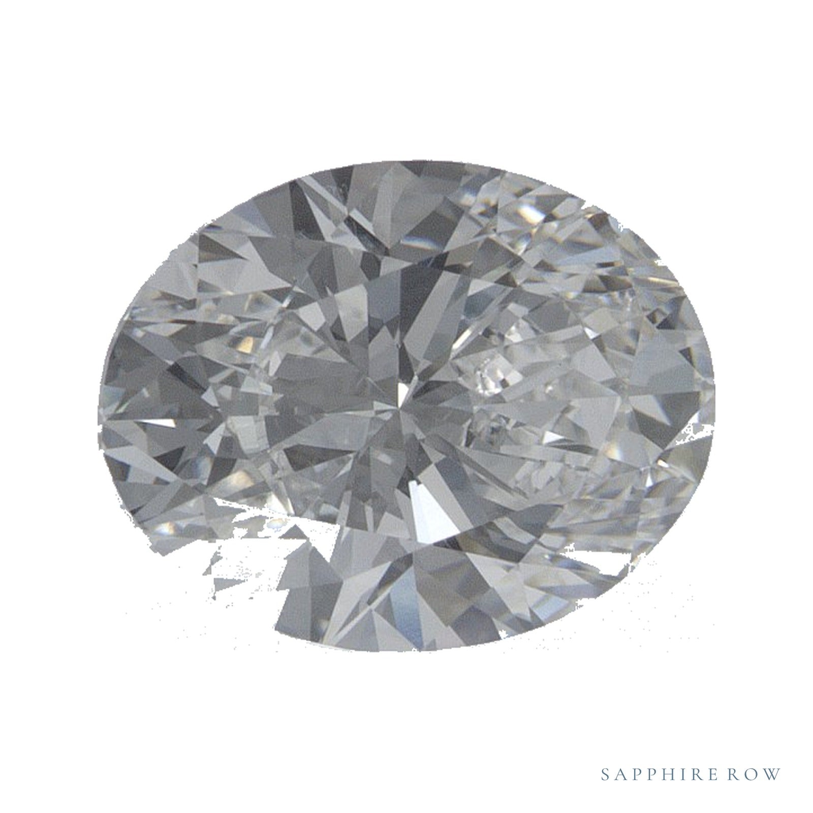 1.87 ct Oval Lab-Grown Diamond – D VVS2 — Sapphire Row · cut · cut3 · cut4