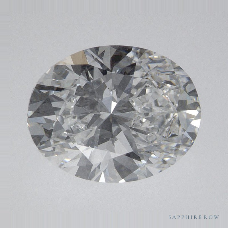 1.87 ct lab-grown diamond, oval cut | Sapphire Row · cut6