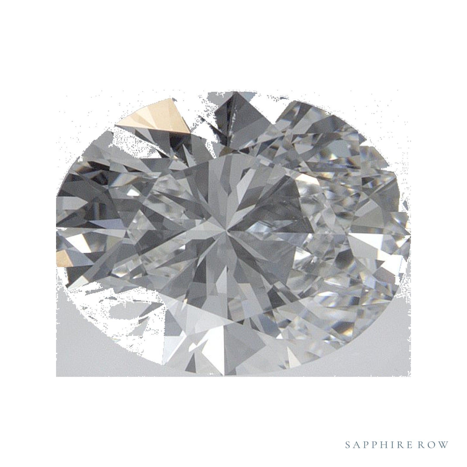 1.87 ct Oval Lab-Grown Diamond – D VVS2 — Sapphire Row · cut · cut3 · cut4