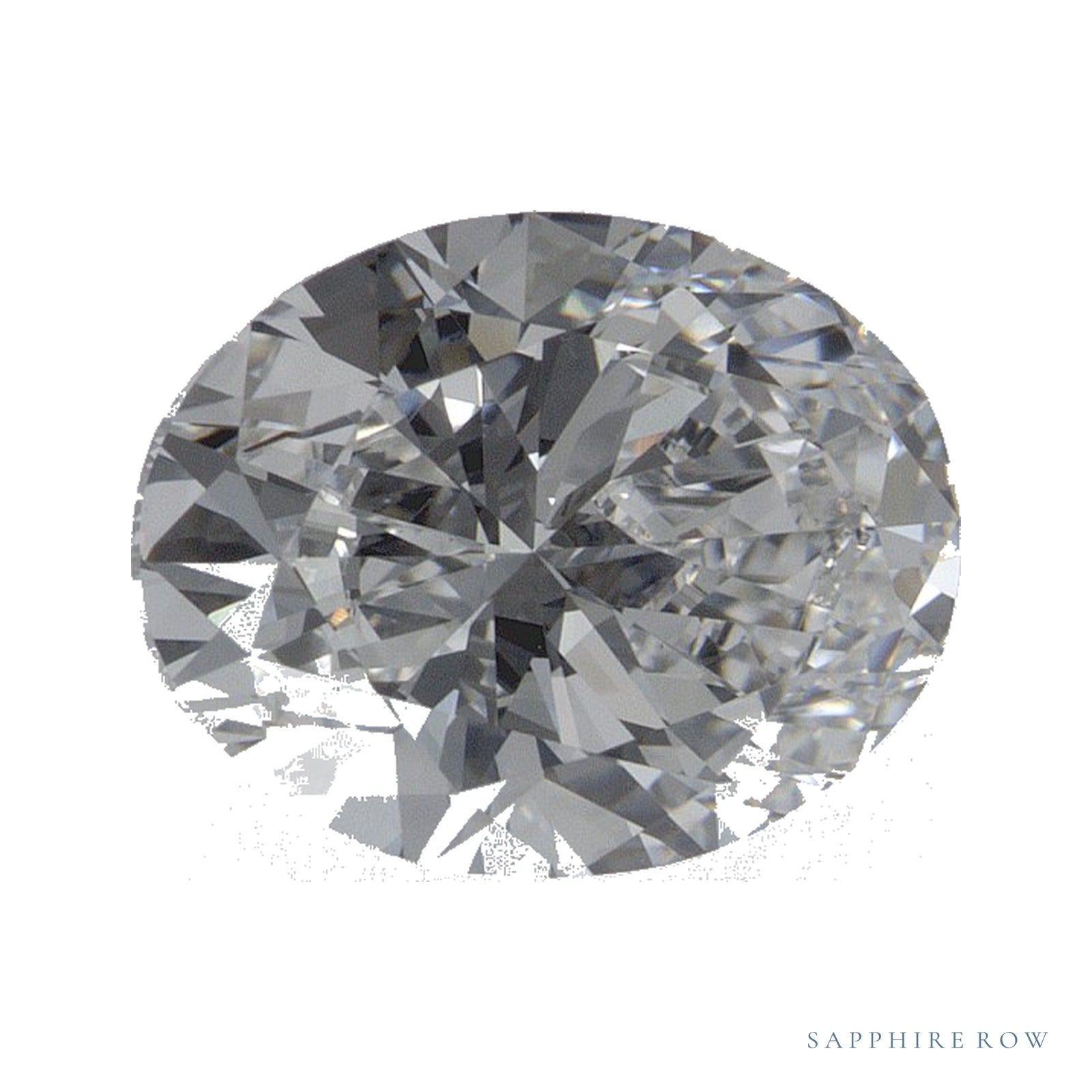 1.87 ct lab-grown diamond, oval cut | Sapphire Row · cut4