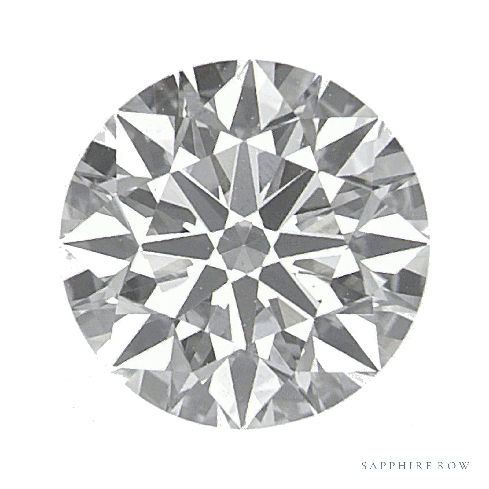 1.87 ct Round Lab-Grown Diamond – E VS1 — Sapphire Row · cut · cut3 · cut4