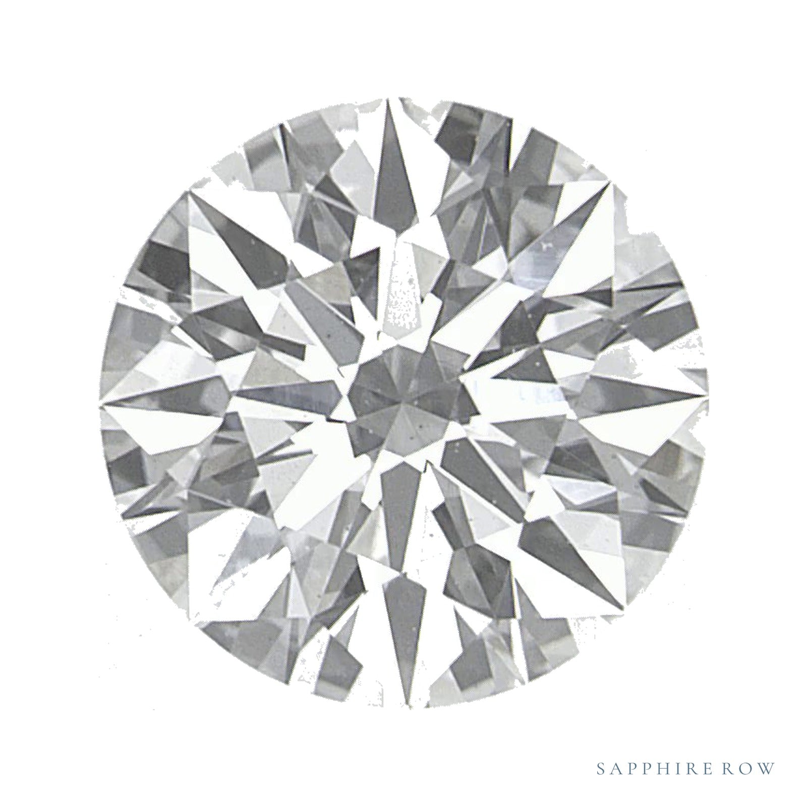 1.87 ct Round Lab-Grown Diamond – E VS1 — Sapphire Row · cut · cut3 · cut4