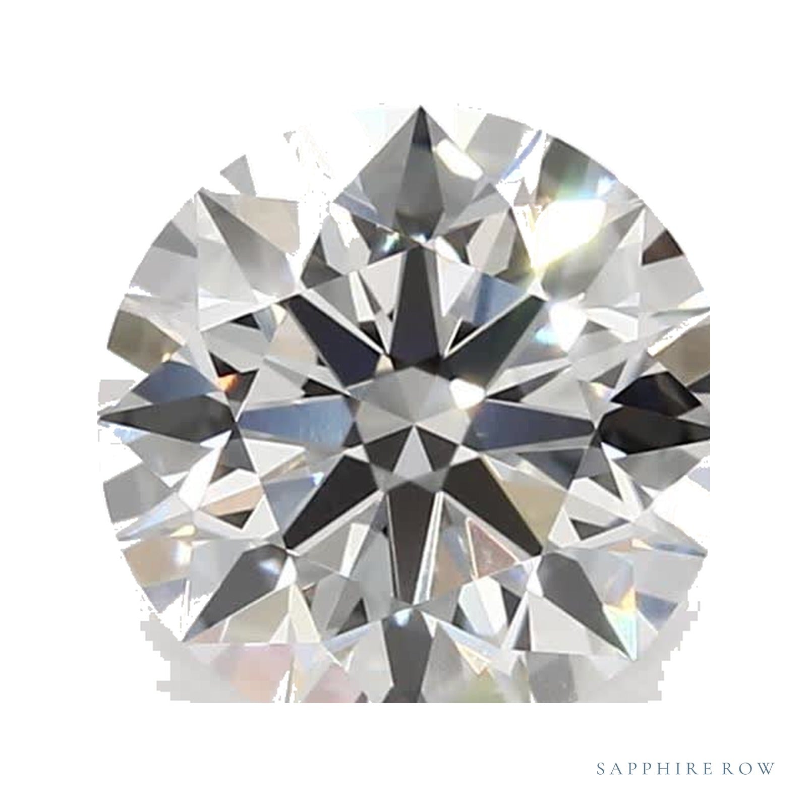 1.86 ct lab-grown diamond, round cut | Sapphire Row · cut4