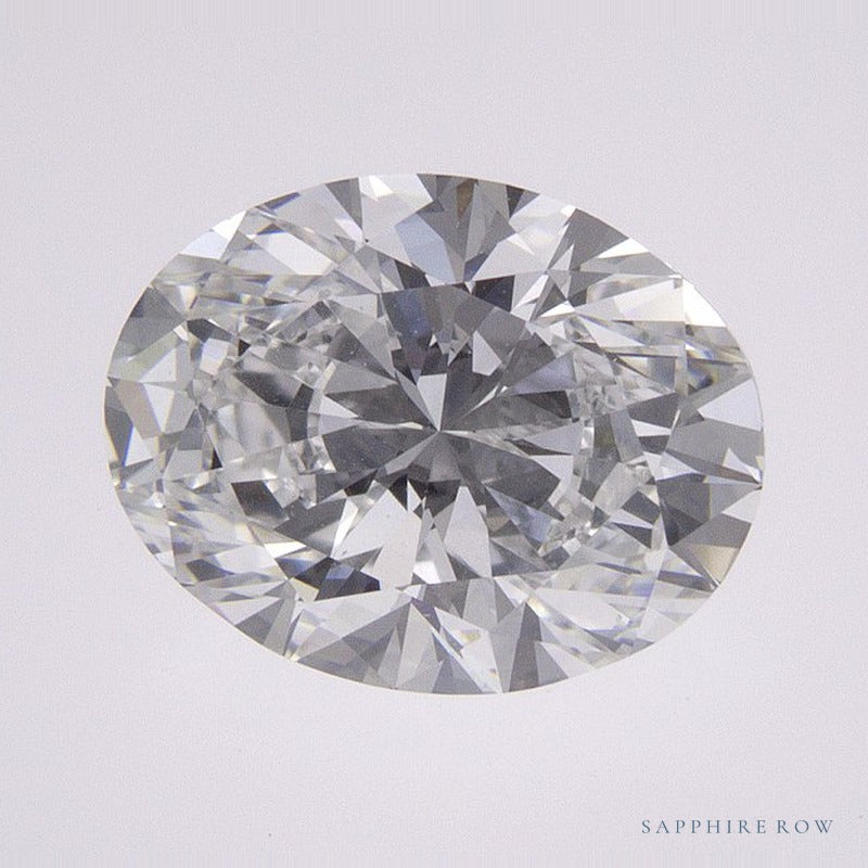 1.86 ct lab-grown diamond, oval cut | Sapphire Row · cut6