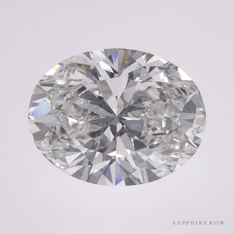 1.85 ct lab-grown diamond, oval cut | Sapphire Row · cut6